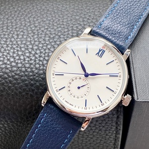 Montres mécaniques très vendues - Design tendance, haute qualité, style simple et élégant, bracelets bleus - Product Image 5