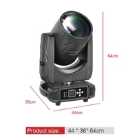 YT200/YT400 alto 200/400W DMX512 LED luz con cabezal móvil Ford Focus superficie para conferencia boda Bar escenario gran rendimiento