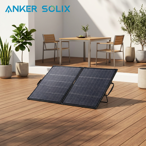 Cargador Solar Portátil Anker Solix PS100 de 100W, Ultrafino, Diseño Plegable de 3 kg, para Viajes en Autocaravana, Mercado Británico, del Reino Unido y Europeo - Product Image 1