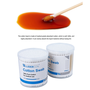 ไม้พันสำลีแบบกำหนดเองจากโรงงาน OEM บรรจุภัณฑ์เป็นมิตรกับสิ่งแวดล้อม ทำจากไม้ไผ่ พลาสติก กระดาษ และฝ้ายออร์แกนิค สำหรับทำความสะอาดหูและแต่งหน้า - Product Image 4