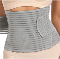 Nuevo producto personalizado, banda de vientre de recuperación de Cesárea de bambú, faja de banda de vientre posparto para posparto