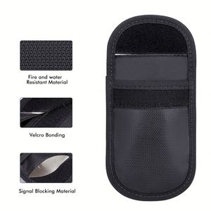 CUSTOM Customized Black Fire-Resistant Coin <b>Bag</b> with New Keys Filing Product for Men Women Children - Product Image 5
