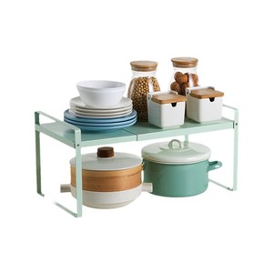 Étagère de rangement de cuisine extensible à 6 niveaux en acier au carbone, organisateur de bureau polyvalent, excellente imitation - Product Image 2