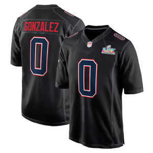 Maillot de football américain personnalisé Super Bowl LX 2026 New England – Tenues brodées pour jeunes – Vêtements de sport tendance - Product Image 2