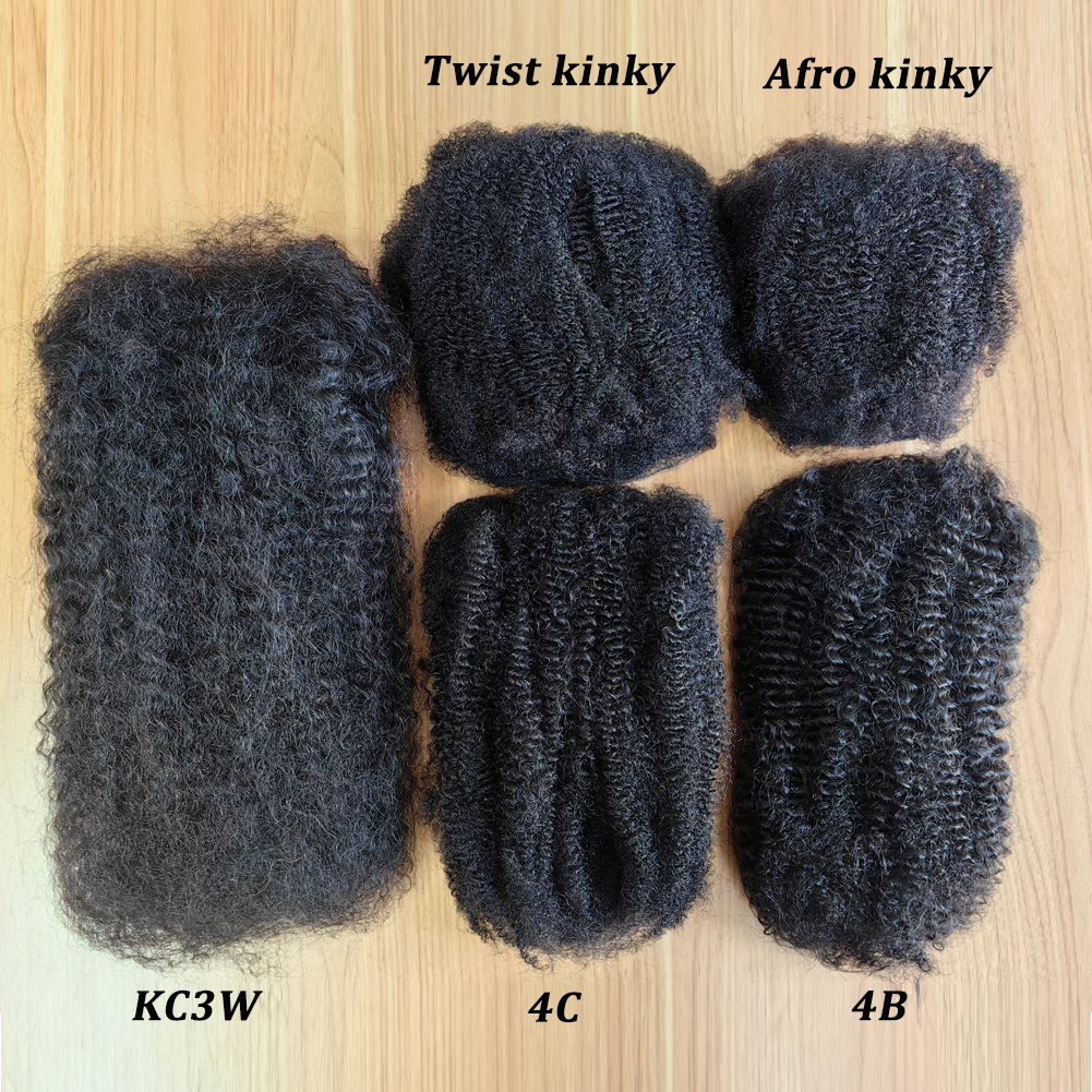 Vast Hair Workshop Craft Detail 6 for 14 Inch Afro Kinky Curly Bulk Remy Human Hair for Sisterlocks 100% Brazilian Virgin Machine Double Weft Micro Locs Twists