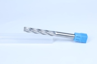 Fresa de extremo cuadrado CNC, tamaño en pulgadas, para aluminio y madera, herramienta de fresado en espiral, herramienta de máquina, fresa de metal duro sólido