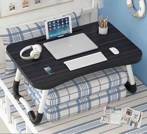 Venta caliente pequeña mesa sobre la cama para computadora portátil tiempo libre comer en camas Escritorio de computadora con mesas de estudio plegables para niños - Product Image 2
