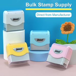 Timbro in Plastica per Ufficio 44x14mm Fotosensibile con Inchiostro in Gomma 82g per Asilo Nido e Etichettatura Vestiti Bambini - Product Image 5