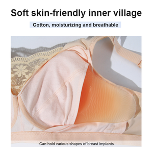 OEM/ODM 1030 chirurgia del seno reggiseno protesi al seno con seno inferiore <span class=keywords><strong>senza</strong></span> <span class=keywords><strong>ferretto</strong></span> Lingerie per donna reggiseno Push-up Plus Size - Product Image 5