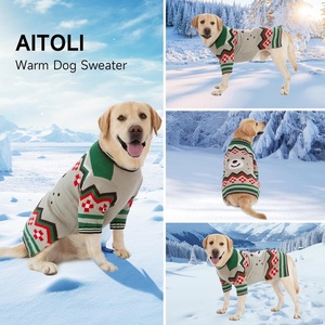 קיקו ידידותי מותאם אישית פסים פסים סוודרים לכלבים קטנים <span class=keywords><strong>yorkshire</strong></span> צ 'יוואווה - Product Image 4