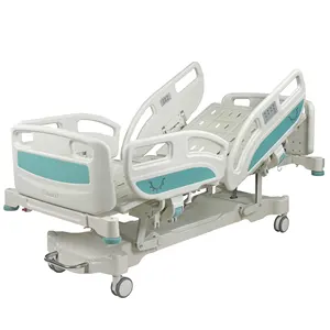 AOLIKE Tempat Tidur Medis ICU Rumah Sakit Elektrik Dapat Disesuaikan untuk Ruang ICU Rumah Sakit