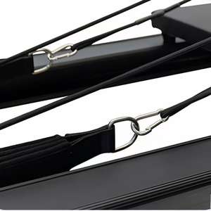 Máquina de Pilates Reformer de Aluminio, Cama de Pilates Negra, Apta para Estudios de Yoga y Uso Doméstico - Product Image 4