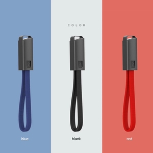 Porte-clés Lanyard Type C <span class=keywords><strong>Chargeur</strong></span> Câble Pour <span class=keywords><strong>Samsung</strong></span> S9 <span class=keywords><strong>S10</strong></span> <span class=keywords><strong>Plus</strong></span> Xiaomi mi 8 9 Type-C Court Charge Rapide Porte-clés Données USB C Fil - Product Image 3