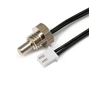 OEM/ODM NTC 10K 1% 3950 không thấm nước thăm dò NTC vây phim 10k 3977k thermistor NTC nhiệt độ cảm biến thăm dò