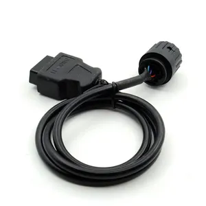 Adaptador de 10 Pines para Motocicletas, Cable ICOM-D de 10 Pines a 16 Pines, Conector de Diagnóstico <span class=keywords><strong>OBD2</strong></span>, Cable de Extensión OBD 2 para Motocicletas - Product Image 5