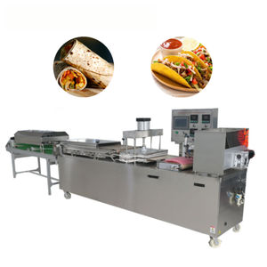 เครื่องทำแป้งตอร์ติญ่าอุตสาหกรรมสำหรับ<span class=keywords><strong>ทำ</strong></span>ขนมปังพิต้าแบบอาหรับ พาราธา ลาวาช โรตี จาปาตี <span class=keywords><strong>แป้ง</strong></span>ตอร์ติญ่าข้าวโพด และเบอร์ริโต - Product Image 1