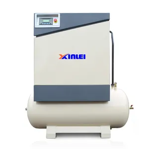 XLAM20AT-S2 three phase industrial air screw compressor 15KW 20HP with 300L air tank