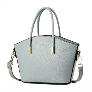 Sac à main carré en PU tendance, grande capacité, couleur unie, motif crocodile, avec fermoir, pour soirée, collection 2025 - Product Image 2