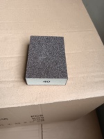 100*70*25mm Spons Pengamplas yang Dapat Dicuci dan Digunakan Kembali untuk Kayu, Drywall, Sheetrock, dan Pemolesan Logam