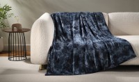 Couverture tissée tie-dye artisanale en toile, douce et confortable pour la maison, toutes saisons