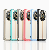 Étui de téléphone personnalisé TVCMALL antichoc en TPU+PC pour Realme 11 Pro 5G/11 Pro+/5G/Narzo 60 Pro 5G, protection arrière pour téléphone portable