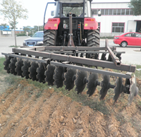 Nouvelle herse à disques pour tracteur, à 3 points de fixation / tractée, de service moyen, avec lames crantées, garantie 1 an