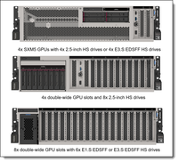 Grosir Asli Lenovo ThinkSystem SR675 V3 AMD EPYC 9334 2.7GHz 4*3.84T NVME 64GB DDR5 4800MHz 8 * GPU 1800W 3 tahun