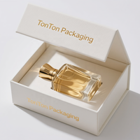 Boîte à parfum élégante sur mesure pour flacons de parfum et échantillons délicats avec emballage de boîte cadeau de luxe
