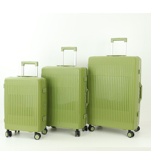 กระเป๋าเดินทางโครงอะลูมิเนียม PP ขนาด 28 นิ้ว ความจุพิเศษ พร้อมกุญแจ TSA กันน้ำ ล้อลาก สำหรับการเดินทางระยะไกล - Product Image 2