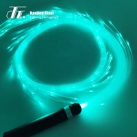 Fouet lumineux à pixels en fibre optique LED, rotatif, pour festivals, raves, Halloween, accessoire de costume