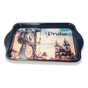 Plateau de service décoratif personnalisé en gros, souvenir touristique chic de <span class=keywords><strong>Paris</strong></span>, France, Tour Eiffel, plateau à rouler le tabac décoratif sur mesure - Product Image 6
