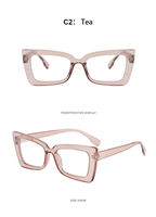 Nouvelles lunettes photochromiques pour femmes, design vintage personnalisé, mode, pas cher, anti-lumière bleue, montures optiques OEM