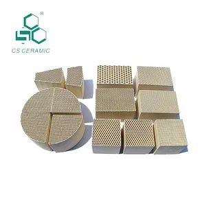 Sales Honeycomb Ceramic 2022 Chinese Plant Sales 150x150x100 Mm Mullite Honeycomb Ceramic