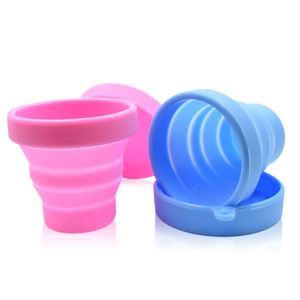 Gobelet d'eau pliable en silicone durable, anti-fuite, léger, écologique, sans BPA, pour les voyages - Product Image 2