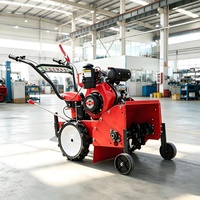 Motoculteur manuel durable à essence, mini-rotoculteur, tondeuse à gazon premium, machine de désherbage pour l'entretien des petites exploitations agricoles