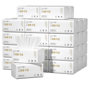 Zhenmu Facial Tissue <b>Paper</b> 80 <b>Packs</b> 4 Layers Soft And Comfortable For Household And Commercial Use - Product Image 2