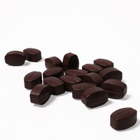 Emballage individuel, fabricant OEM/ODM, bonbons au sucre, saveur café, forme de pièce, 1g, goût sucré