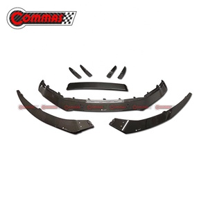 Lèvre avant de style Capristo de pare-chocs avant en Fiber de carbone de haute qualité pour <span class=keywords><strong>Audi</strong></span> R8 2016-2024 - Product Image 1