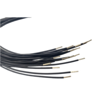 Kabel Harness Hitam Satu Jalur Dengan Konektor Terminal Molex 20 Pin