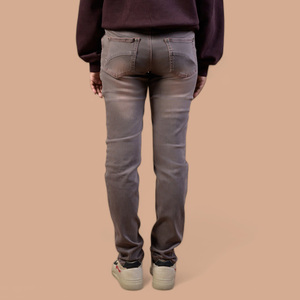 Jeans Zic Zac pour femmes, taille haute, extensibles, décontractés, coupe slim, mode pour tous les jours, style moderne pour femmes - Product Image 4