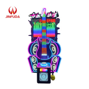 Machine de jeu Big Hammer, équipement d'arcade à pièces, jeu de frappe à la guitare fou pour les parcs d'attractions - Product Image 3