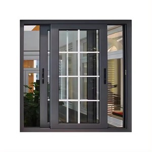 Customized Horizontal <strong>Sliding</strong> Aluminum <strong>windows</strong> and Doors Wood Powder Coated Supply Golden Supplier Modern <strong>Wooden</strong> <strong>Window</strong> Design - Product Image 2