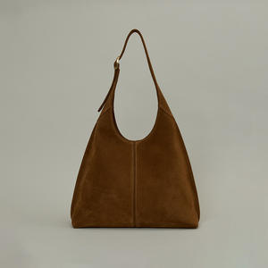 2025 bolsos de moda para mujer joven Retro grande blanco Pu cuero Hobo bolso de mujer axila Casual gamuza bolso de hombro <span class=keywords><strong>Shopper</strong></span> - Product Image 3