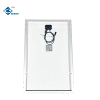 Chargeur portatif extérieur de panneau solaire 18V Panneau solaire stratifié par verre ZW-150W-18V Panneaux solaires photovoltaïques de cadre en aluminium de 150W