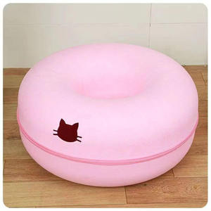 Hot Sale Donut Cat Nest Detachable <b>Cleaning</b> Four Seasons Universal Creative Pet Bed for Cats of All Sizes - Product Image 5