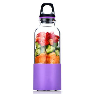 Portátil de viaje USB licuadora saludable exprimidor taza 500ml recargable Personal licuadora frutas y verduras mezclador con Banco de la energía - Product Image 4