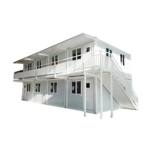 บ้านคอนเทนเนอร์สำเร็จรูป 2 ชั้น ราคาประหยัด แบบพกพา ประกอบง่าย - Product Image 1