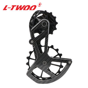 LTWOO OSPW 5800 6800 <span class=keywords><strong>R7000</strong></span> R8000 <span class=keywords><strong>RD</strong></span> Vélo de route Roulement en céramique Jeu de poulies en fibre de carbone Dérailleurs arrière Roue de guidage - Product Image 5
