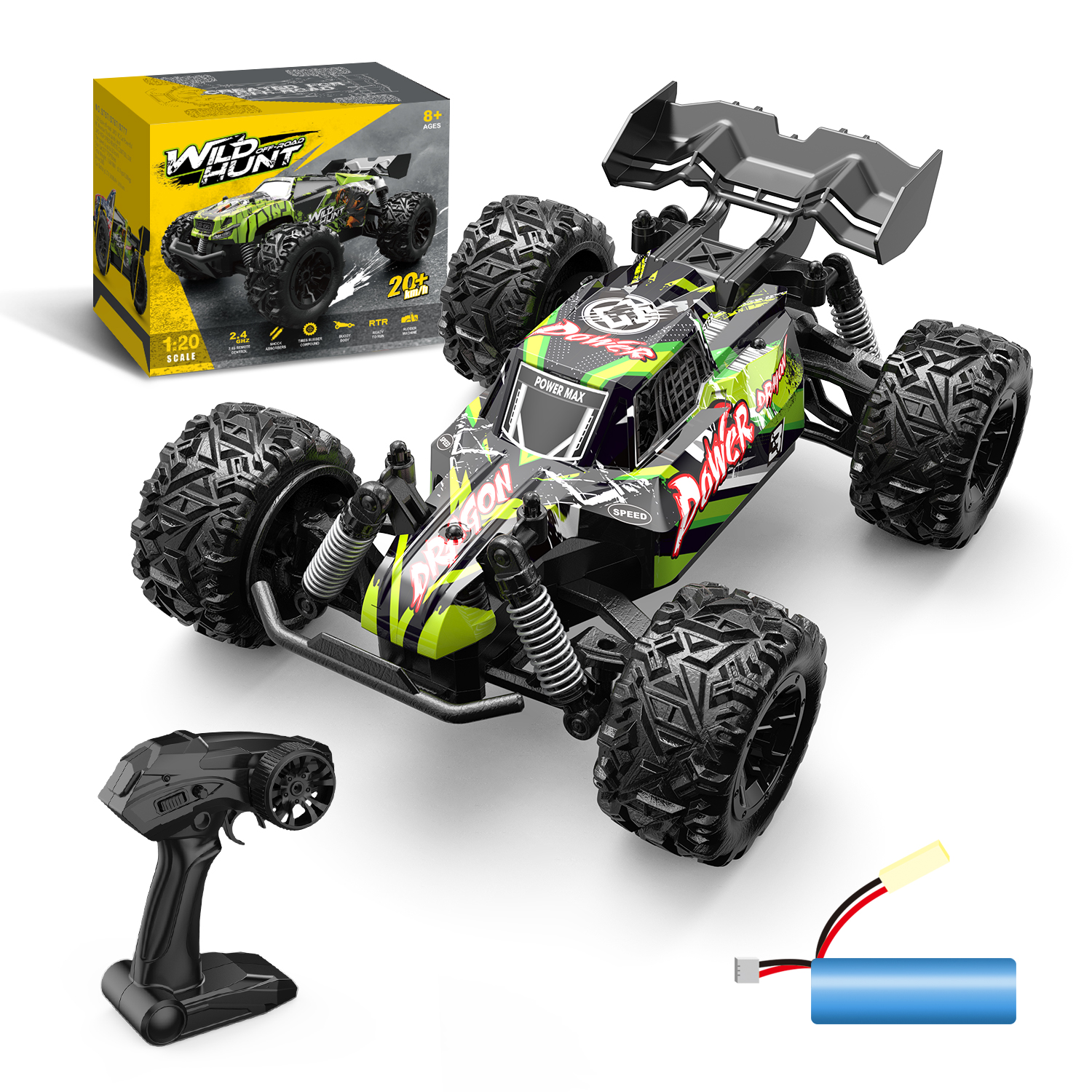 New Arrival S767 S757 S777 RC Car - 1/20 Scale Electric Off-Road