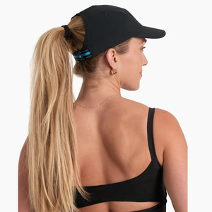 Casquette de baseball unisexe pour queue de cheval |   Chapeau de soleil classique en maille respirante à séchage rapide avec protection UV UPF 50 et <span class=keywords><strong>dos</strong></span> élastique - Product Image 5